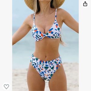 Twist Top Bikini Set